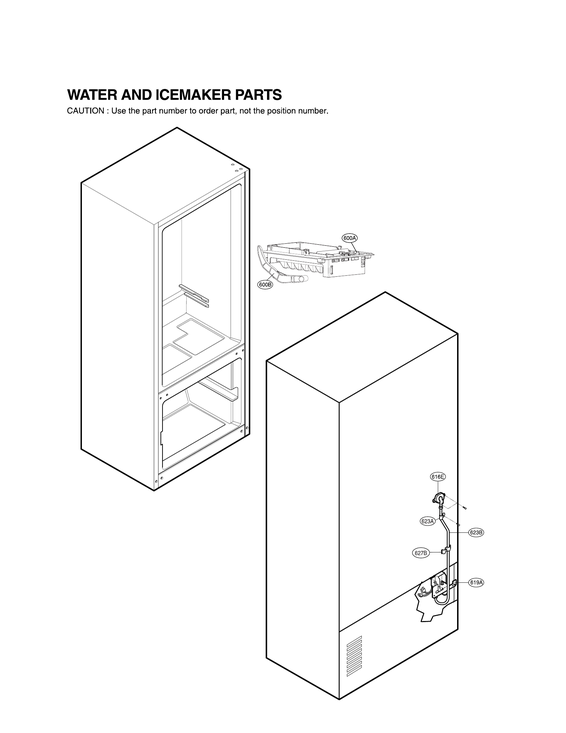 WATER & ICE MAKER PARTS