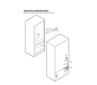 LG LFC25776ST/03 water & ice maker parts diagram