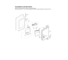 LG LFXS28968S/02 ice maker & ice bin parts diagram