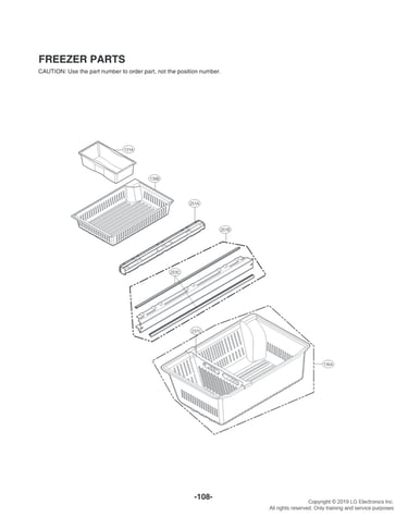 Freezer parts