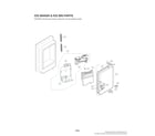 LG LMXS28596S/00 ice maker & ice bin parts diagram