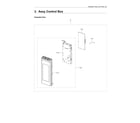 Samsung ME21R7051SS/AA-00 control box assy diagram