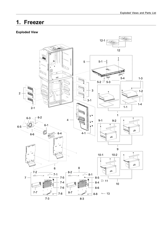 Freezer assy
