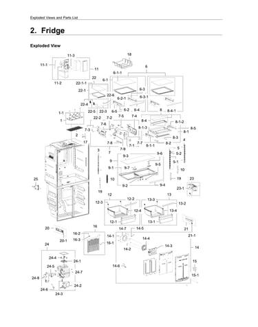 Fridge assy