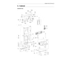 Samsung RF22K9381SR/AA-02 cabinet assy diagram