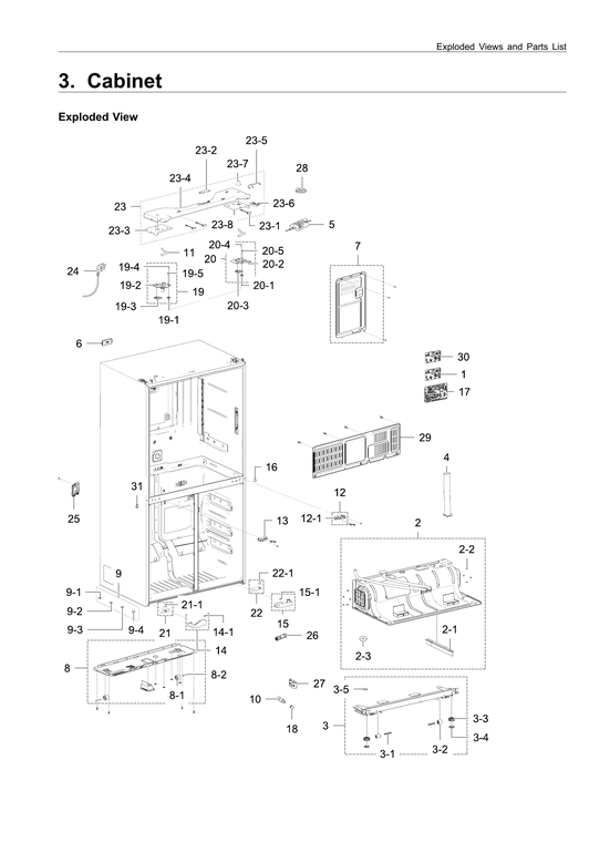 Cabinet assy