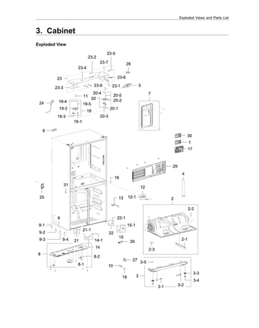 Cabinet assy