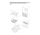 Samsung RF27T5201SG/AA-00 freezer parts diagram