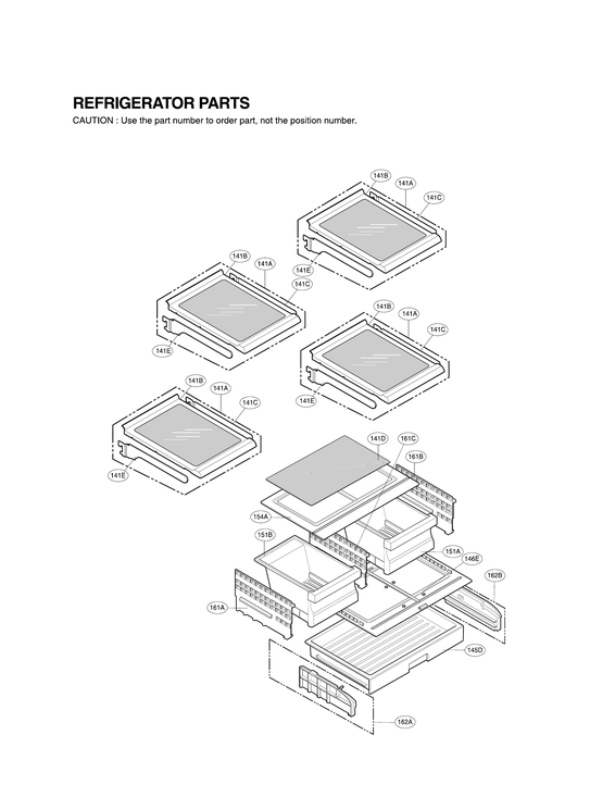 Refrigerator parts