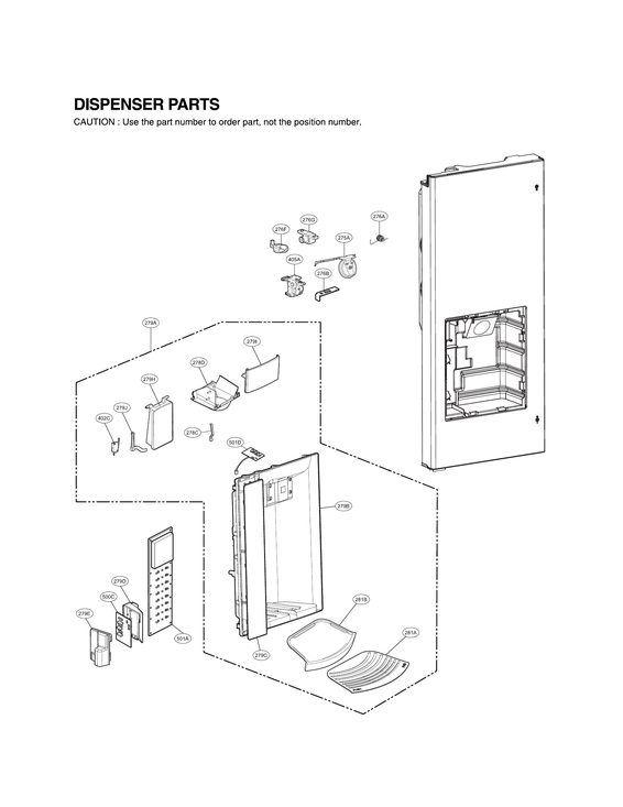 Dispenser parts