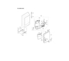 LG LNXC23766D/01 ice maker parts diagram
