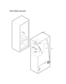 Valve & water tube parts