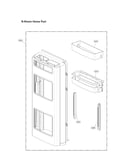 Refrigerator room home parts