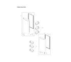 LG LNXC23766D/01 freezer room door parts diagram