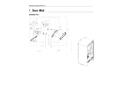 Samsung RF28R7551SG/AA-00 mid door parts diagram