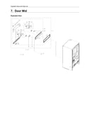 Mid door parts