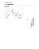 Freezer door parts