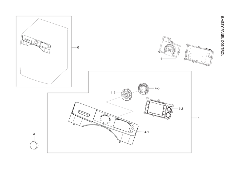 Control panel assy