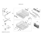 Bosch SHE53TL2UC/01 spray arms/racks diagram