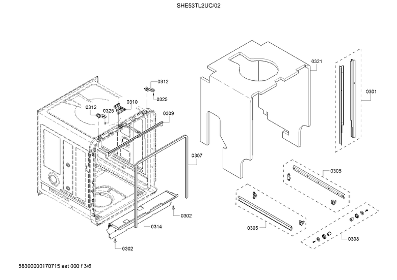 Tub/trim