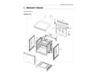 Samsung NE63A6111SS/AA-00 main assy diagram