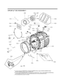 Drum & tub assy