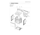 Samsung NX60A6111SW/AA-00 main assy diagram