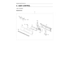 Samsung NX60A6111SW/AA-00 control assy diagram