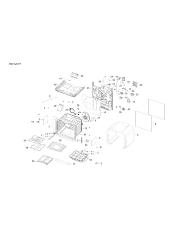 Cavity assy