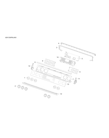 Control box assy