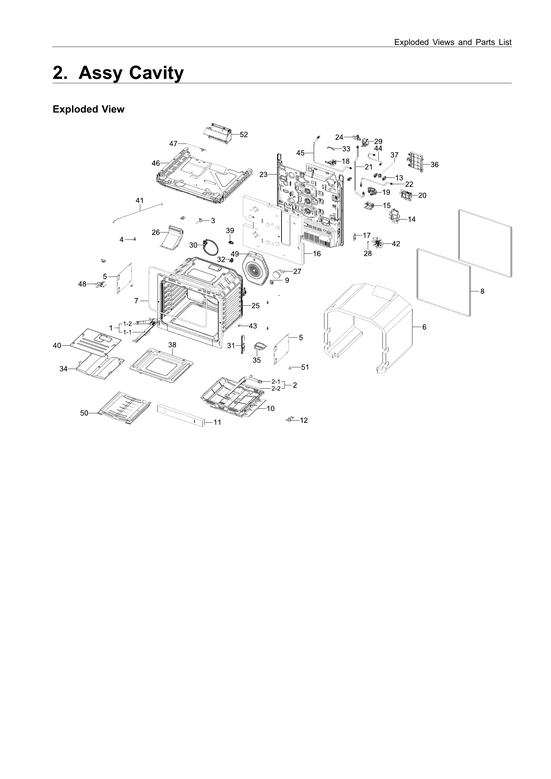 Cavity assy
