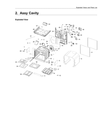 Cavity assy