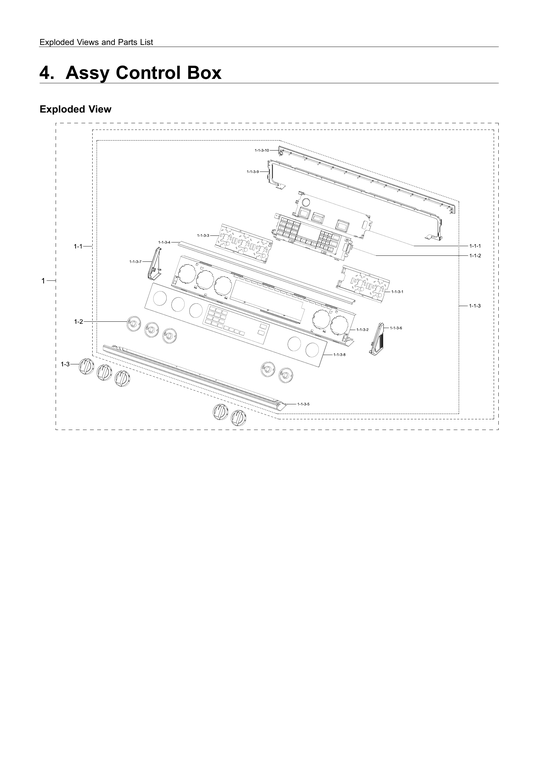 Control box assy
