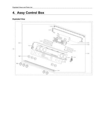 Control box assy