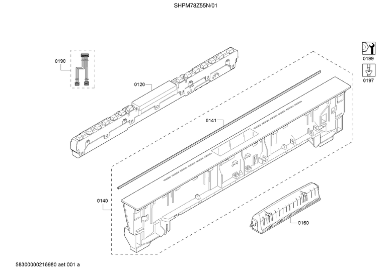 Operating module/facia panel