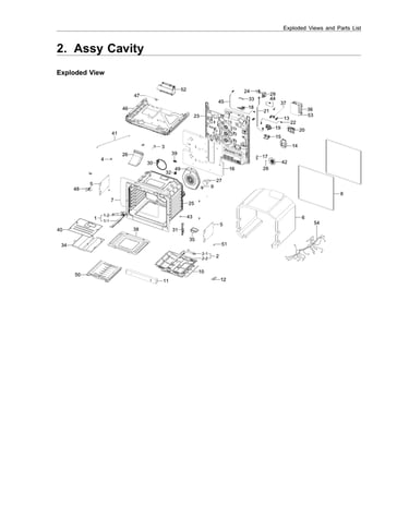 Cavity assy