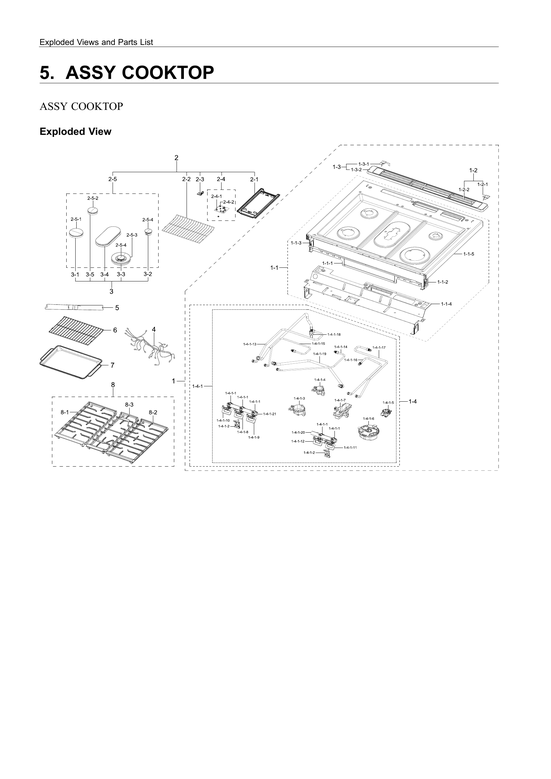 COOKTOP ASSY