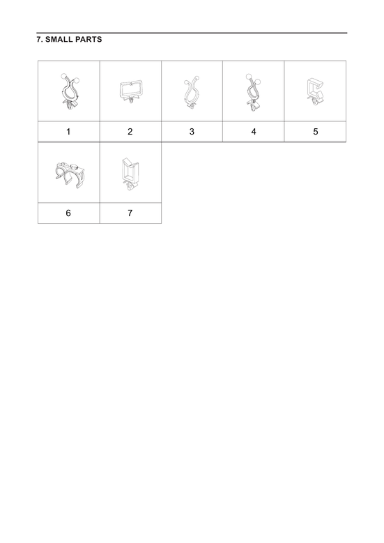 Small parts