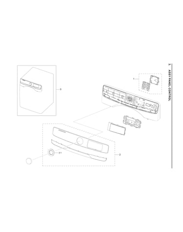 Control panel assy