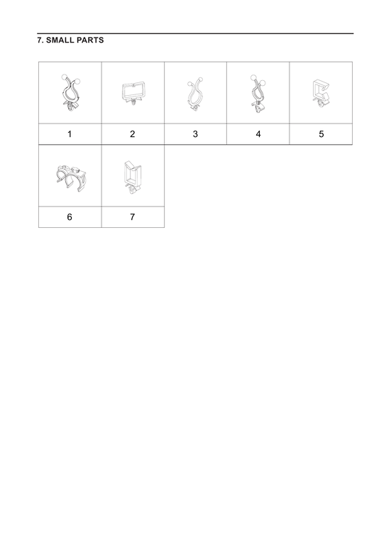 Small parts