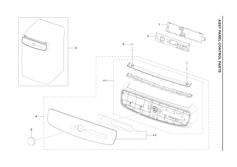 Control panel assy