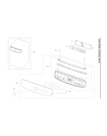 Control panel assy