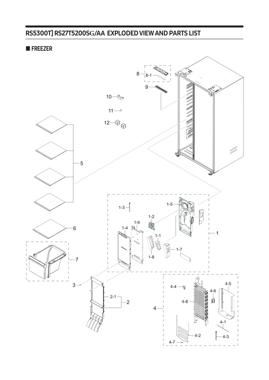 Freezer assy