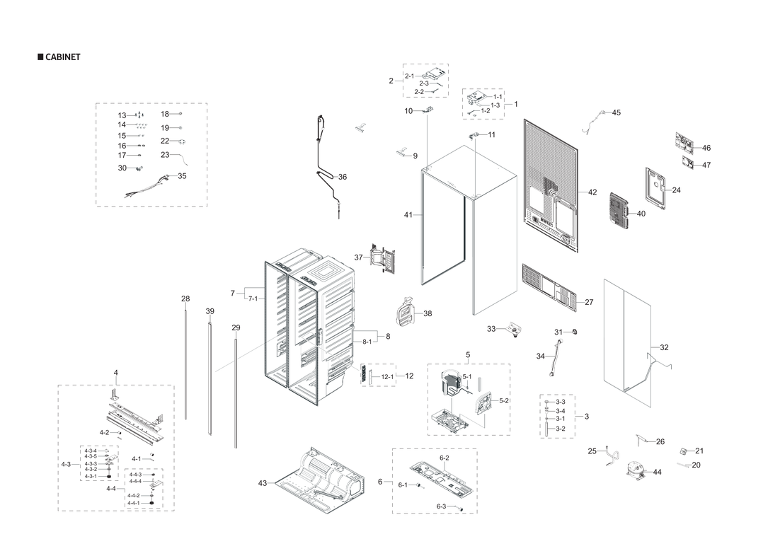 Cabinet assy