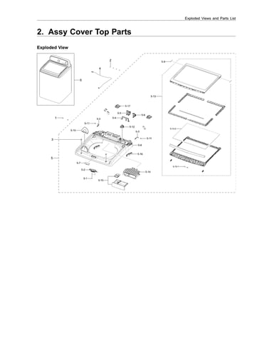 Top cover assy