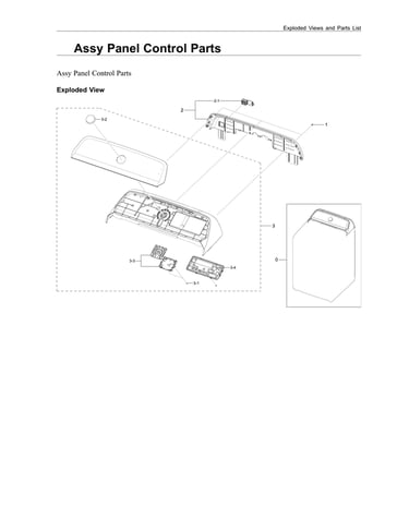Control panel assy