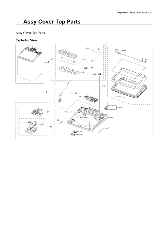 Top cover assy