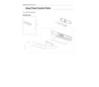 Samsung WF45A6400AV/US-00 control panel assy diagram