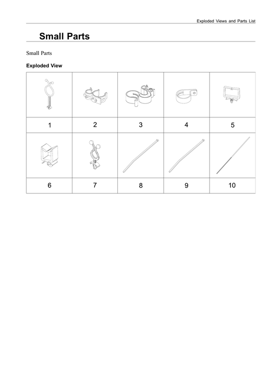 Small parts