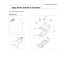 Drawer panel & s. drawer assy